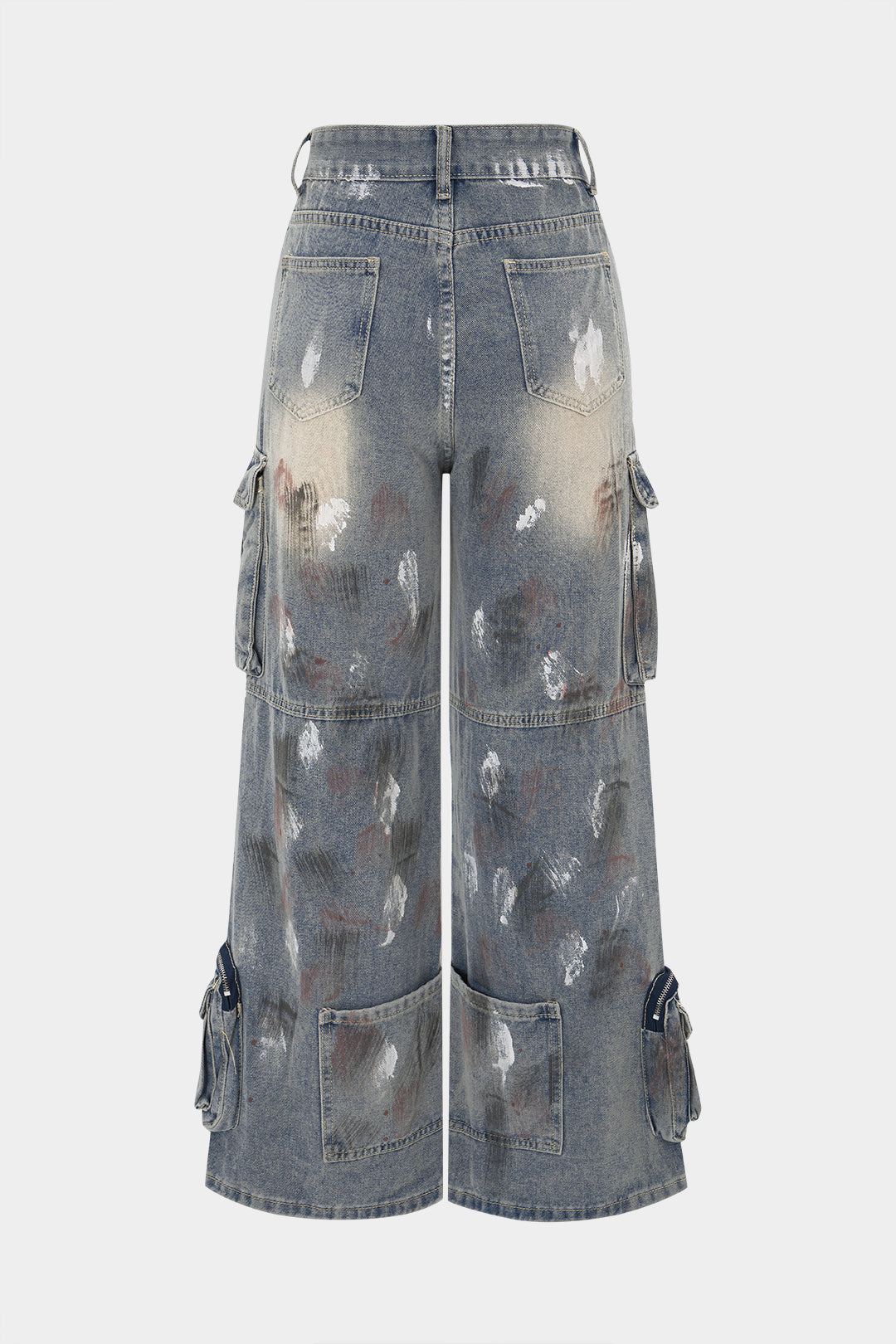 Olivia - Jeans met zakken en rechte pijp