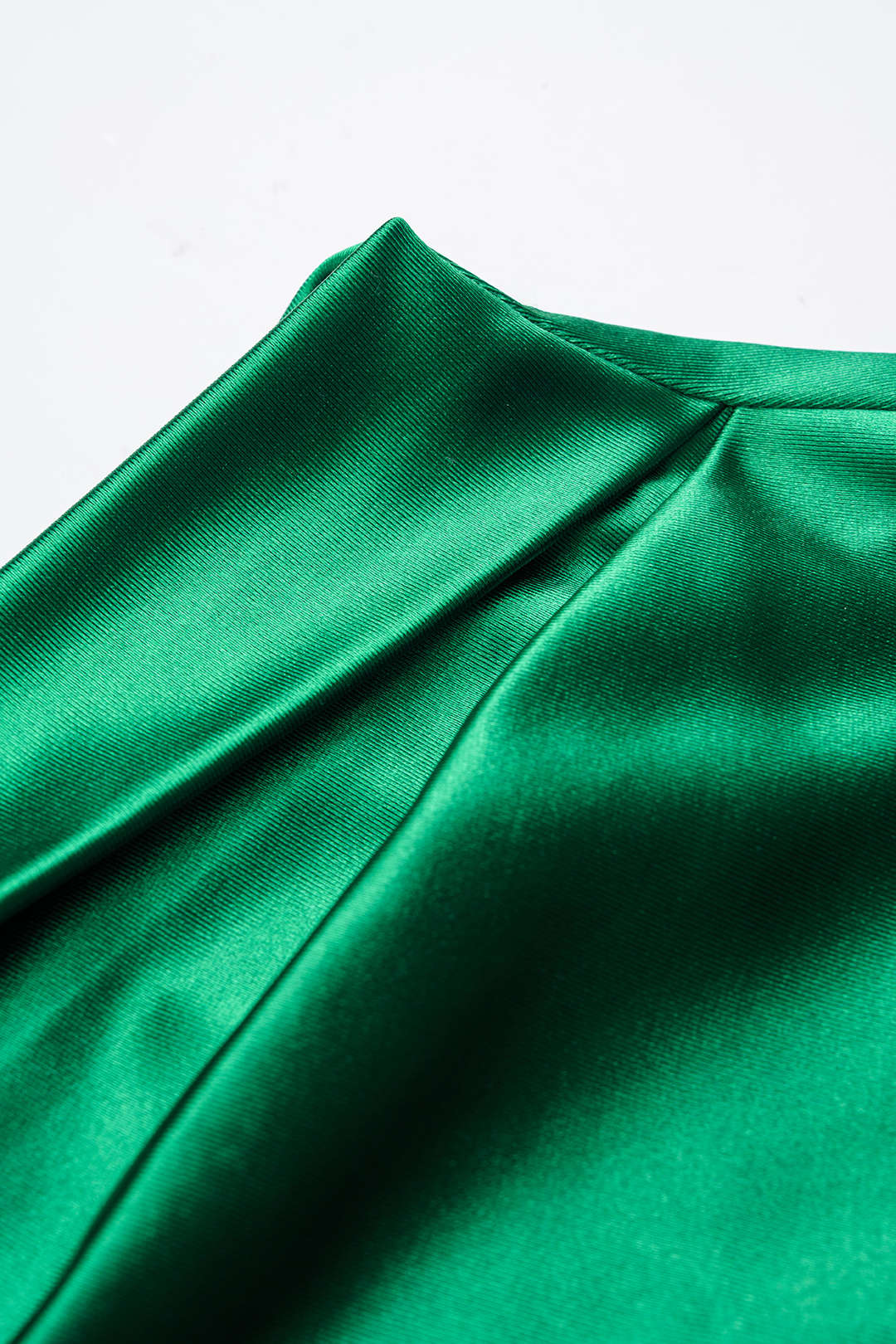Yasmin - Satijnen set met top en rok