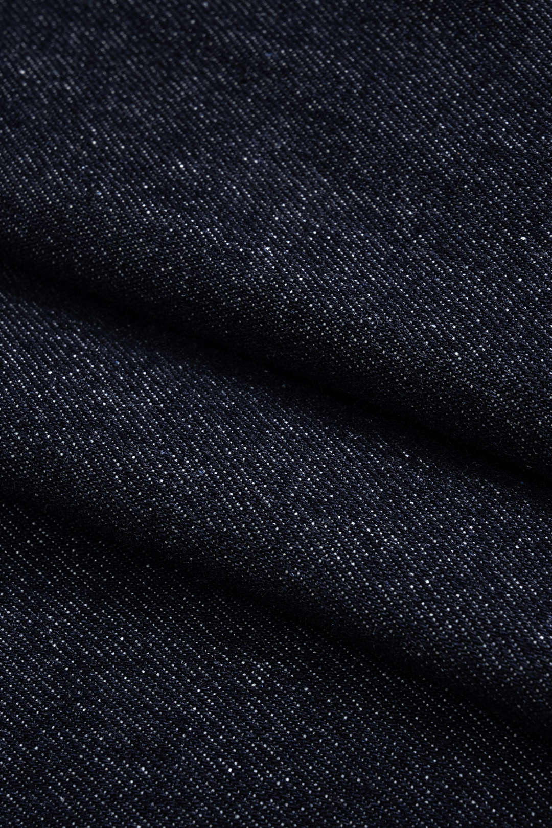 Roos - Denim blouse met riem en lange mouwen