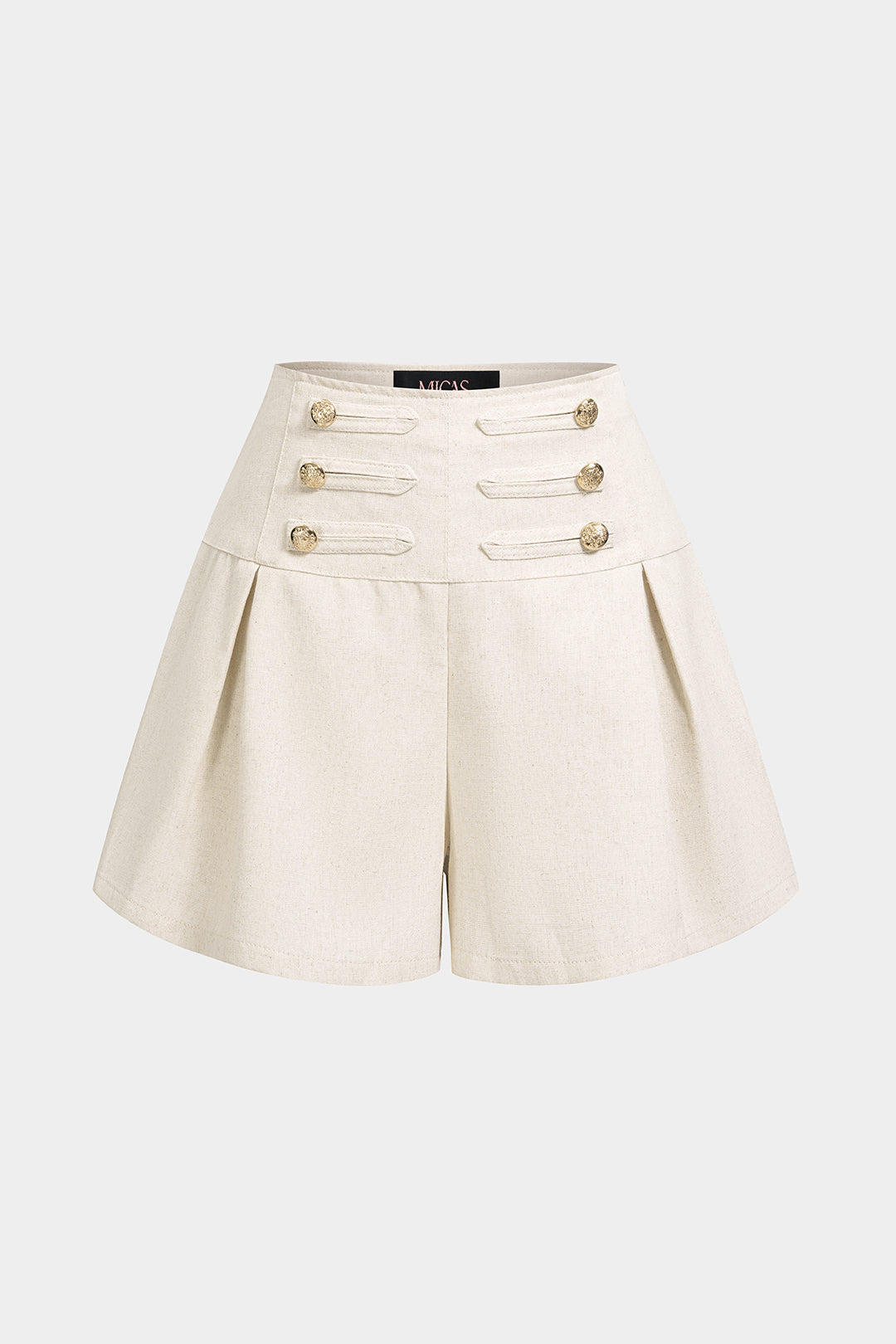 Short met knoopjes