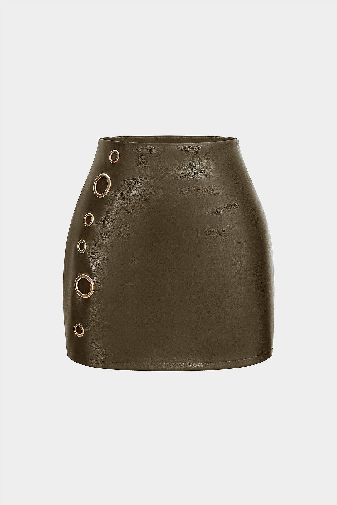 Zoë - Leren-look rok