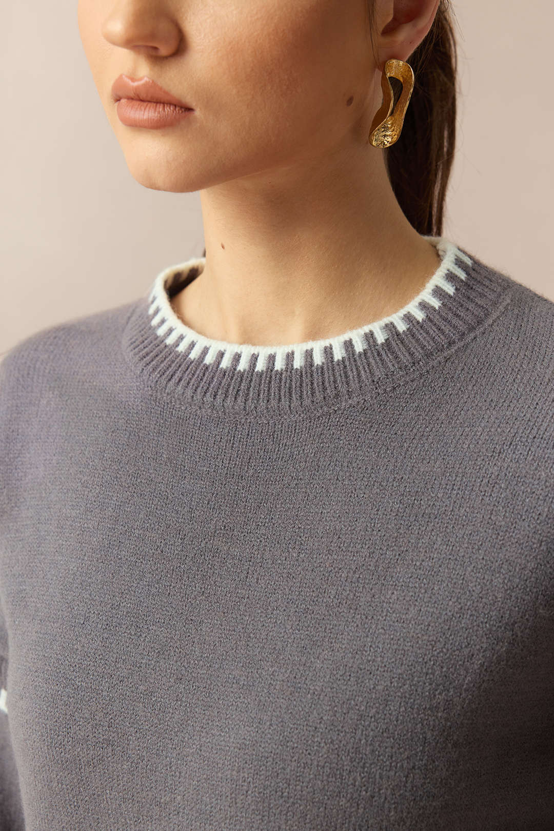Nora - Gebreide set met top en rok