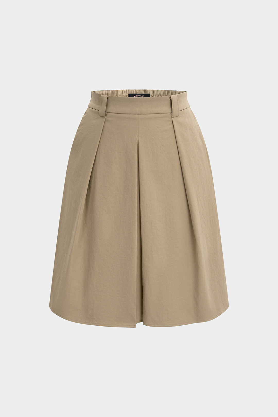 Rok met hoge taille en smokwerk