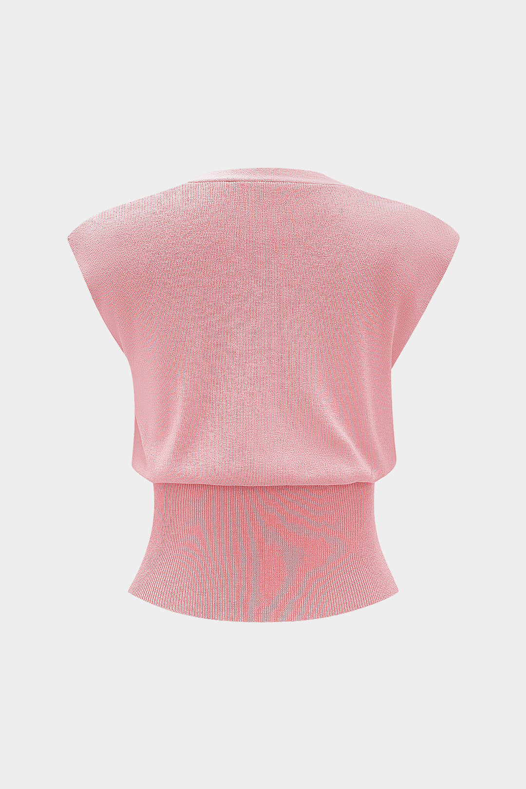 Karlijn - Gebreide tanktop met knoopjes