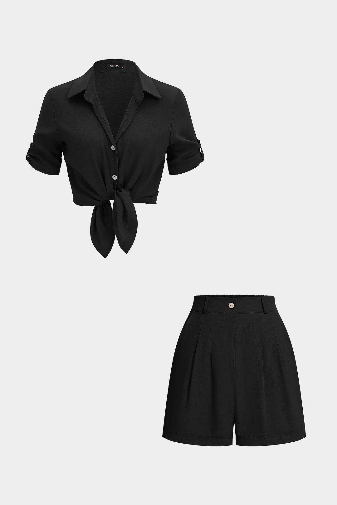 Lise - Set met blouse en short