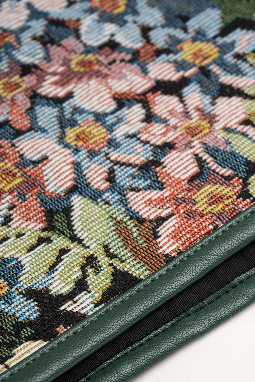 Jacquard minirok met hoge taille