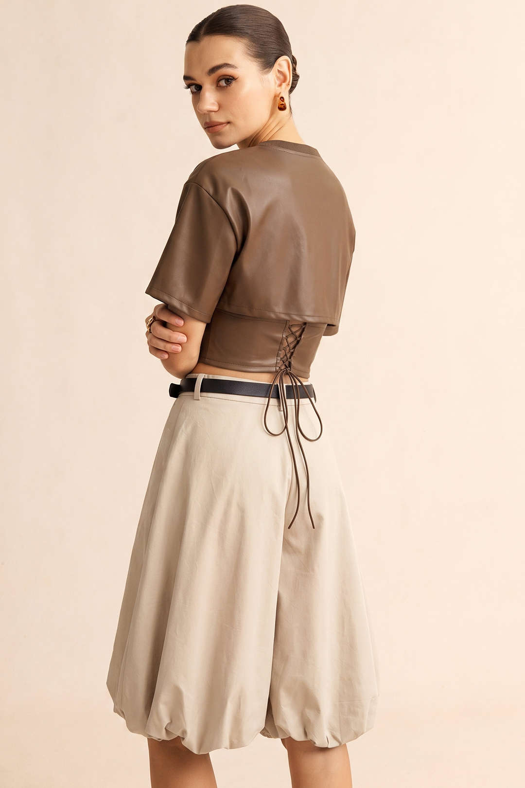 Jade - Short met riem
