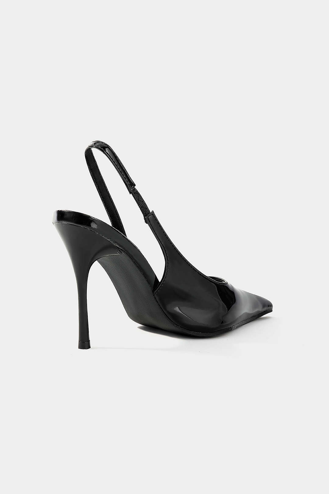 Maren - Leren-look hakken
