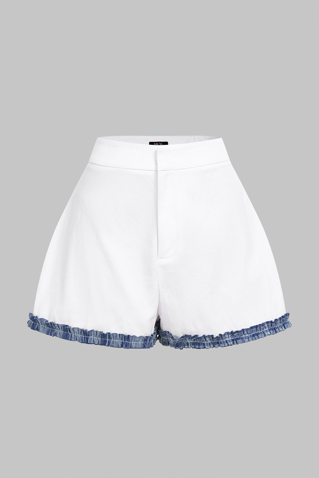 Amira - Short met rits en wijde pijpen