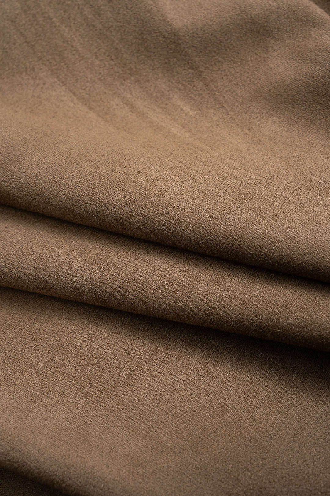 Suèd cropped jasje met kraag