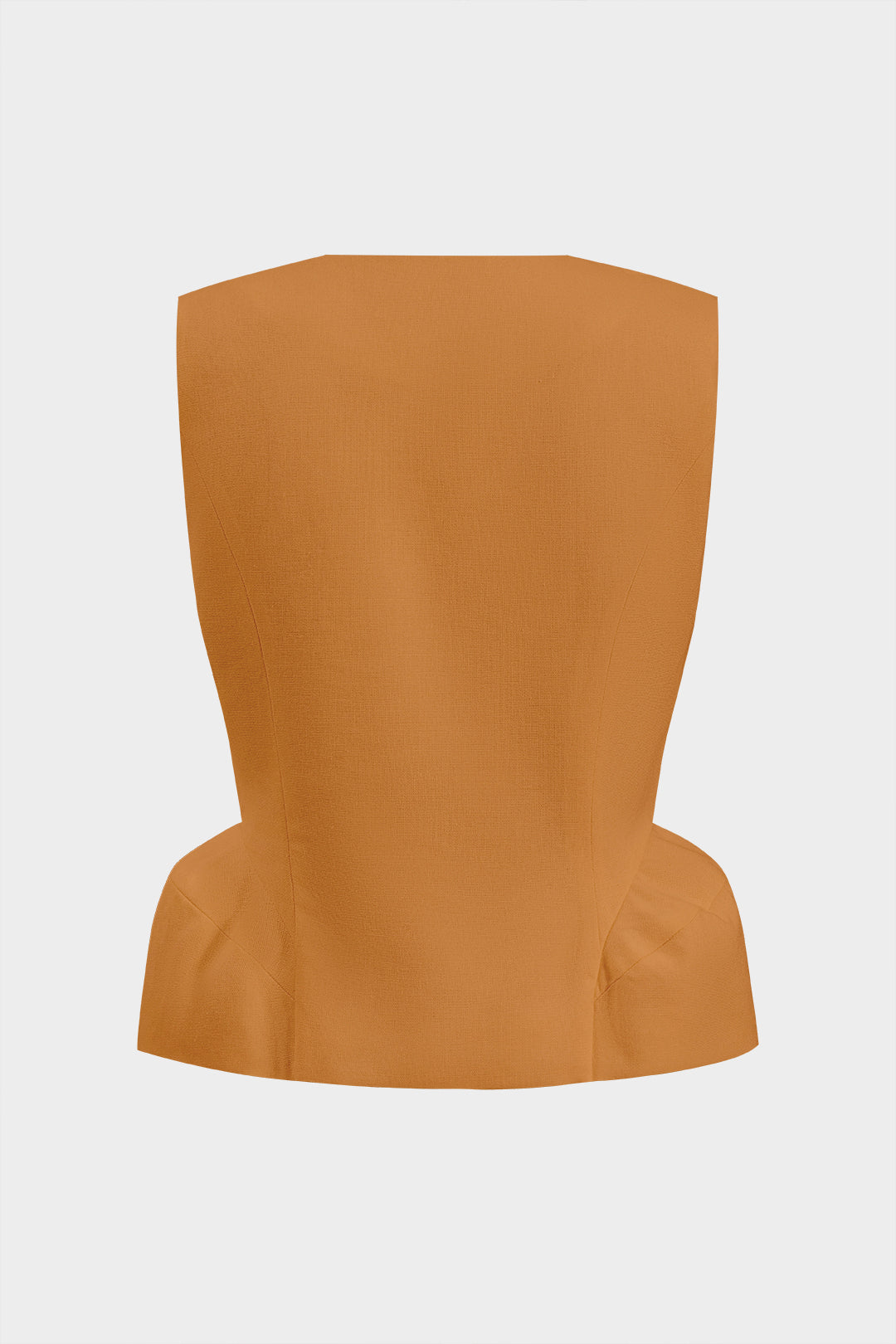 Linnen metallic tanktop met knoopjes