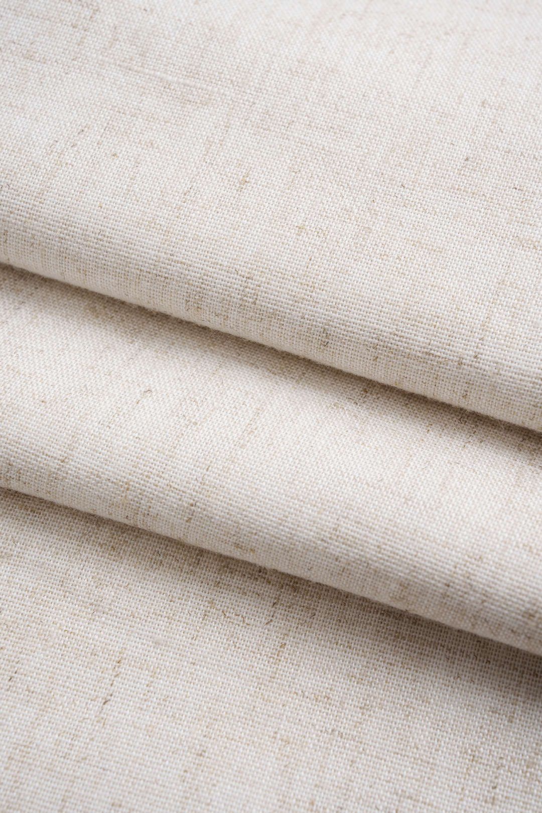 Linnen geplooide broek met hoge taille
