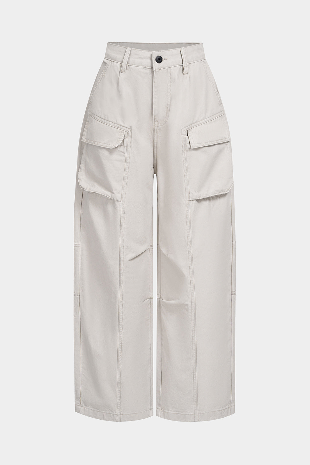Kaja - Jeans met zakken en rechte pijp