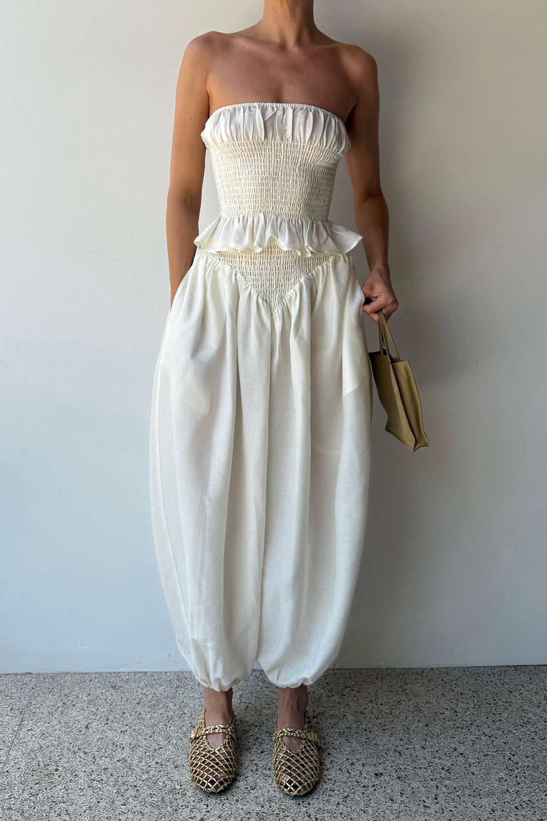 Bo - Set met strapless top en broek