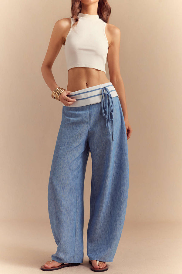 Linde - Broek met wijde pijpen