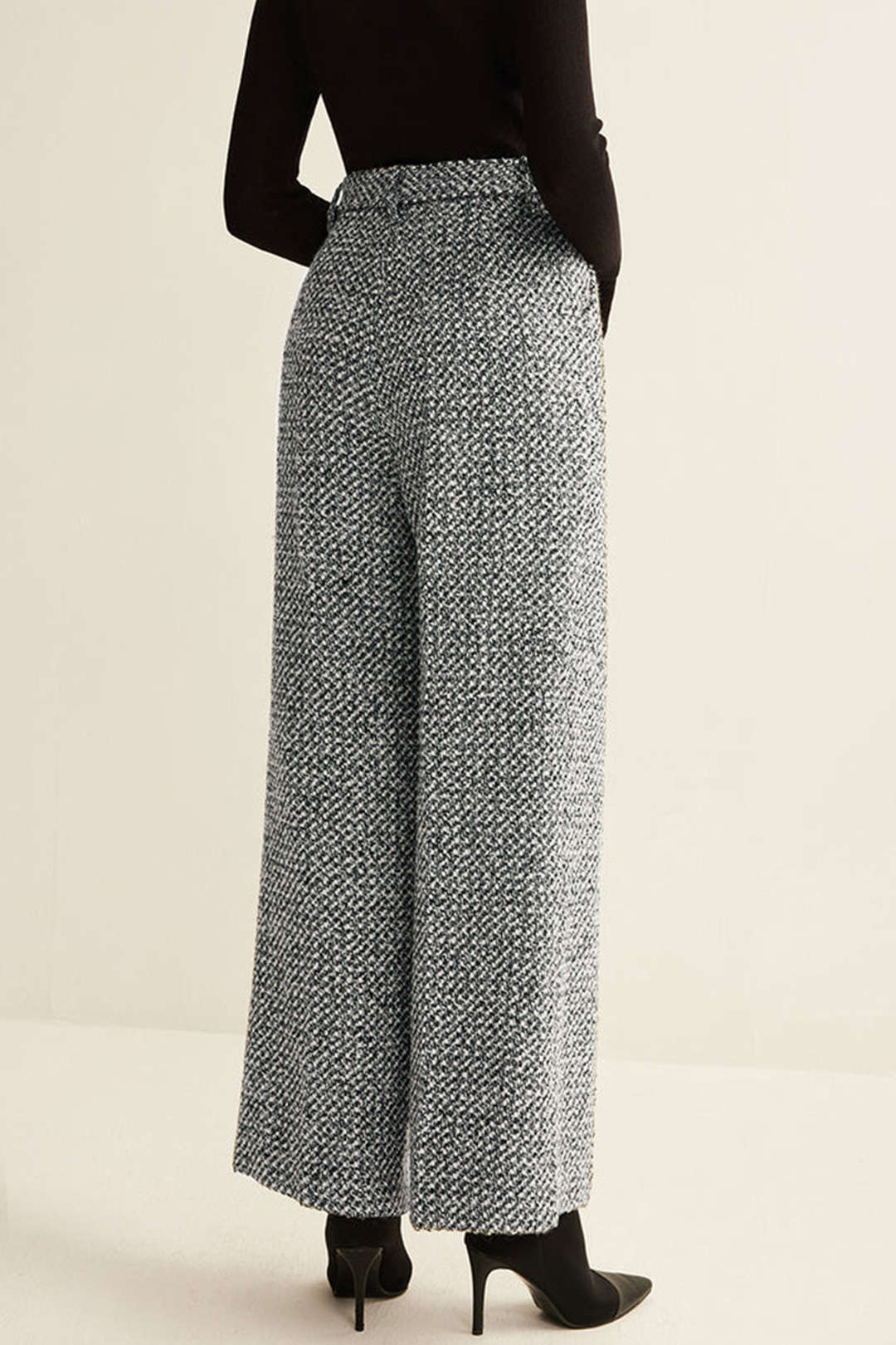 Bo - Pantalon met wijde pijpen