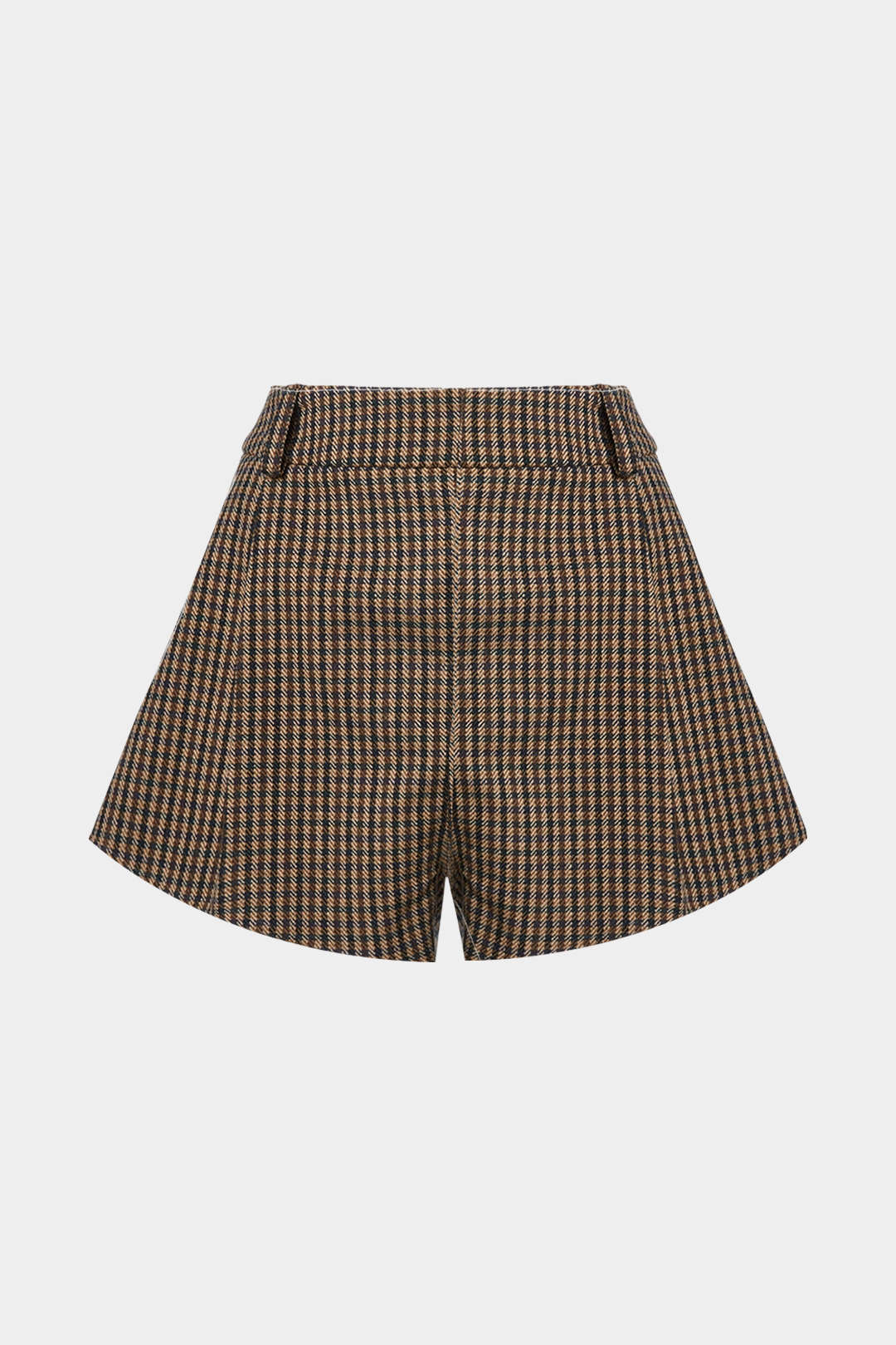 Geruite short met zakken