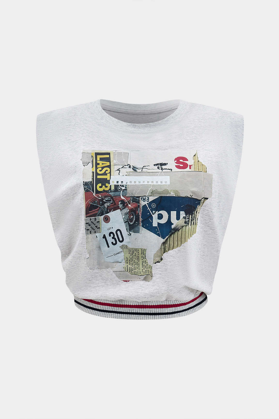 Romy - Mouwloos T-shirt
