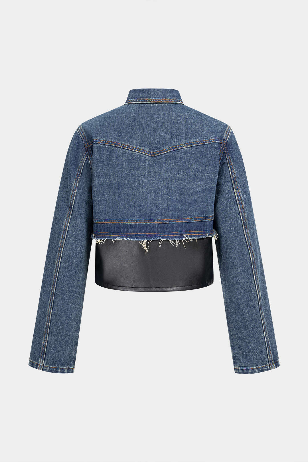 Luna - Denim patchwork jasje