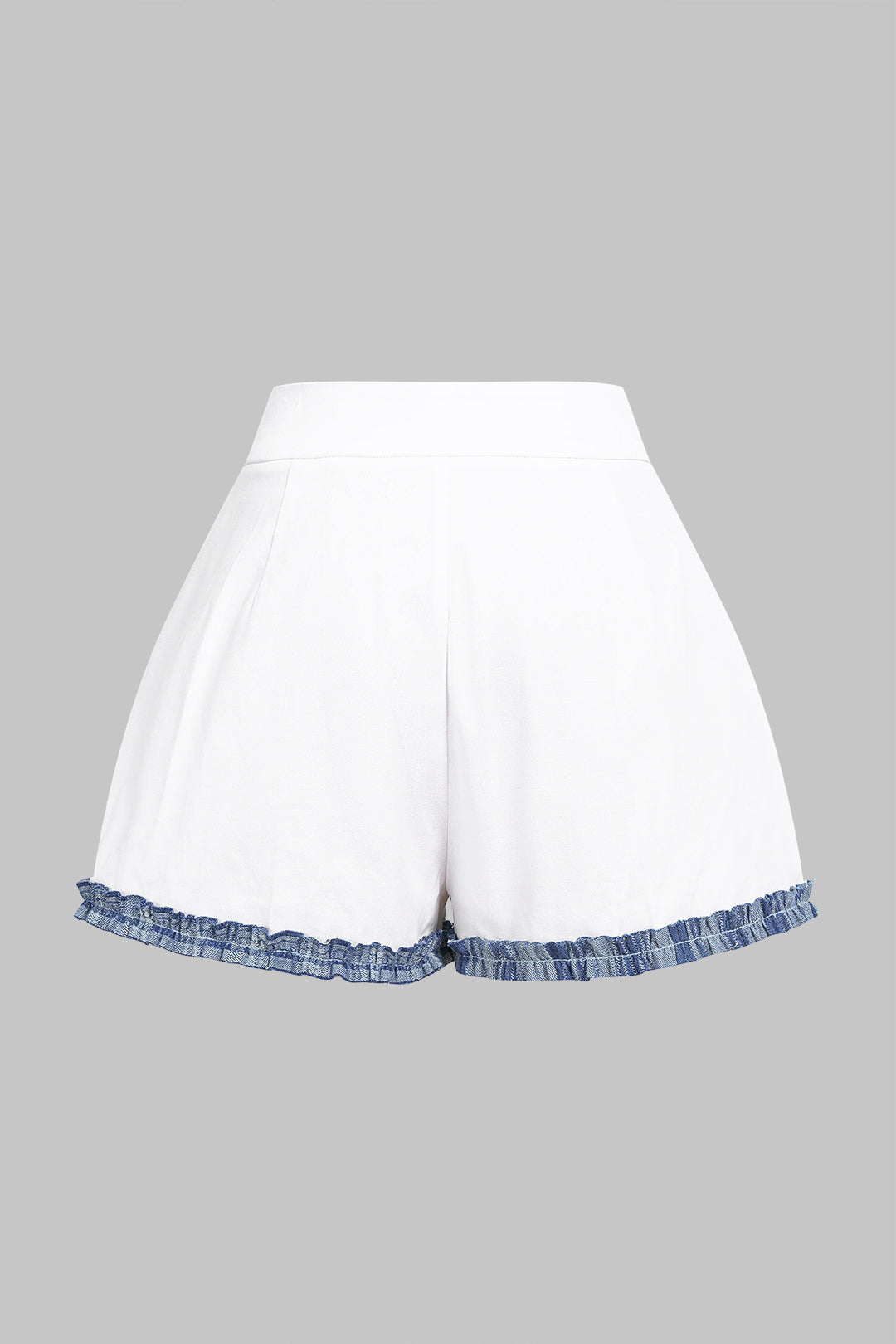Amira - Short met rits en wijde pijpen