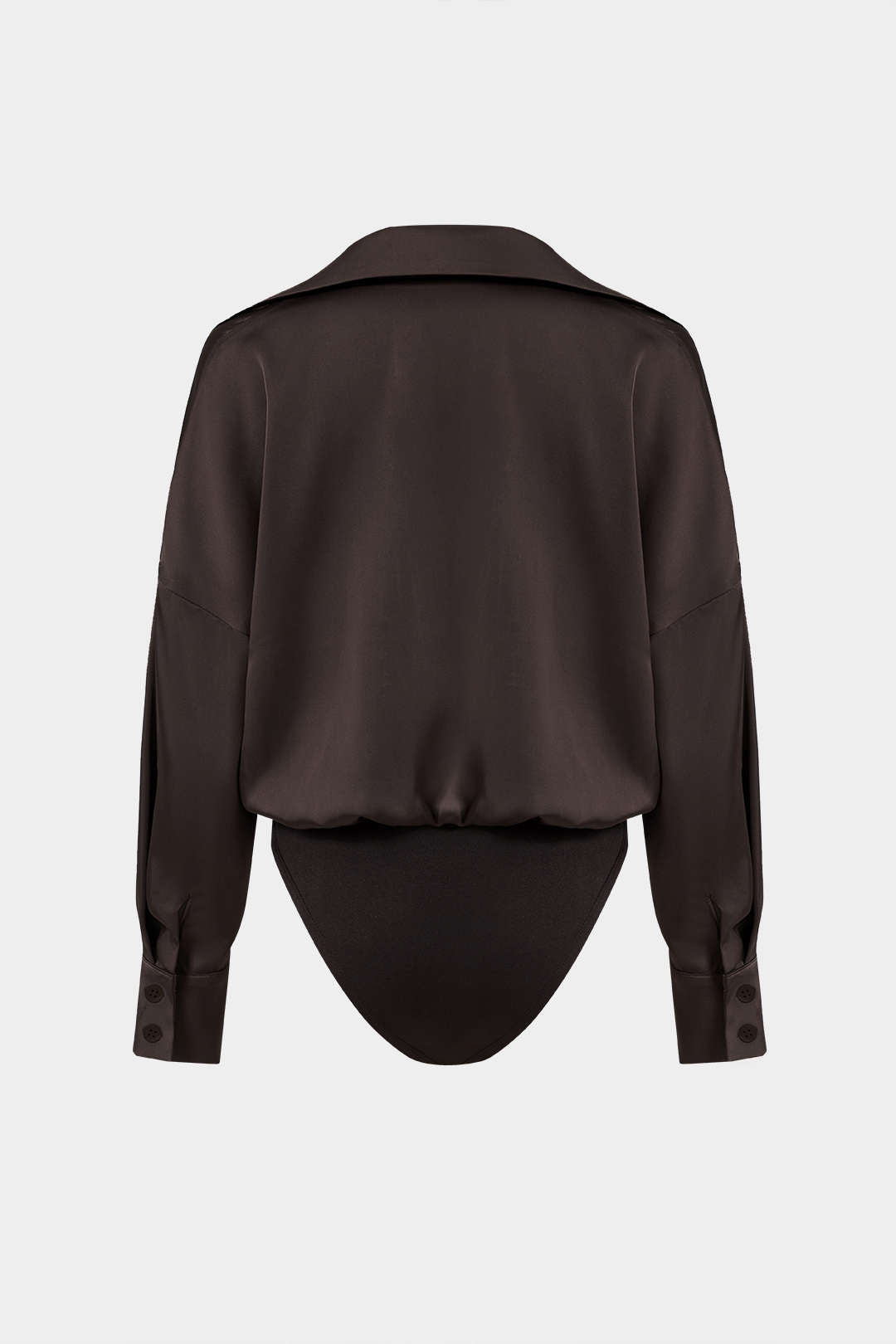 Patchwork satijnen body