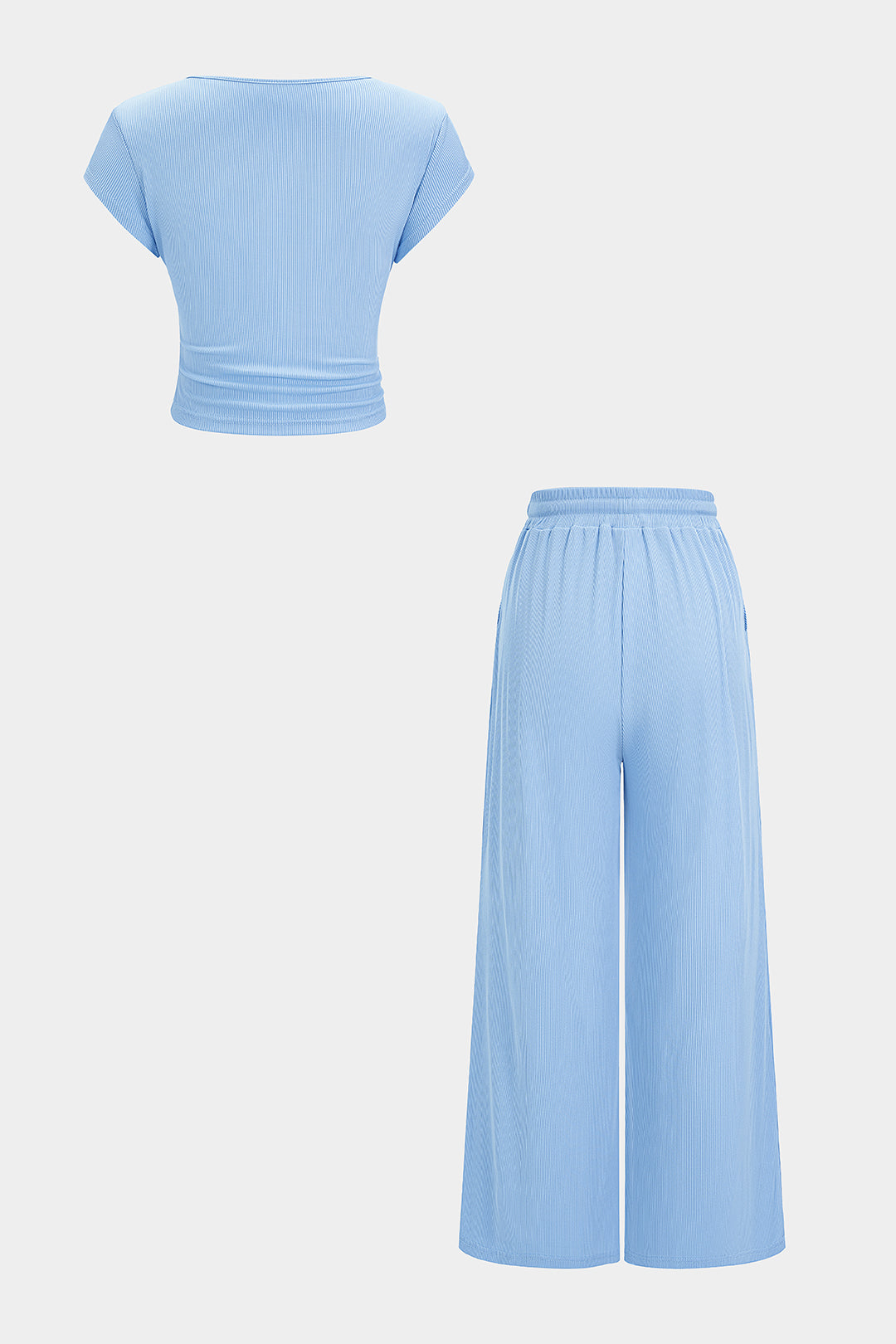 Dila - Effen set met top en broek