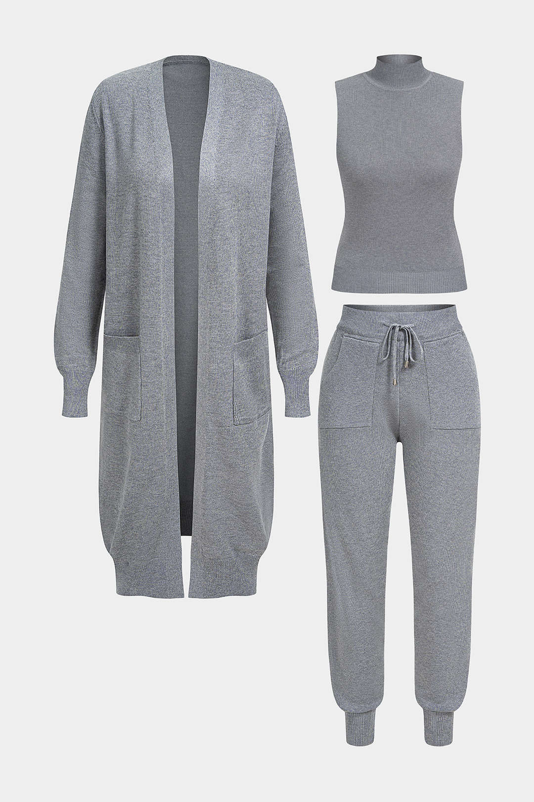 Broek met zakken en trekkoord
