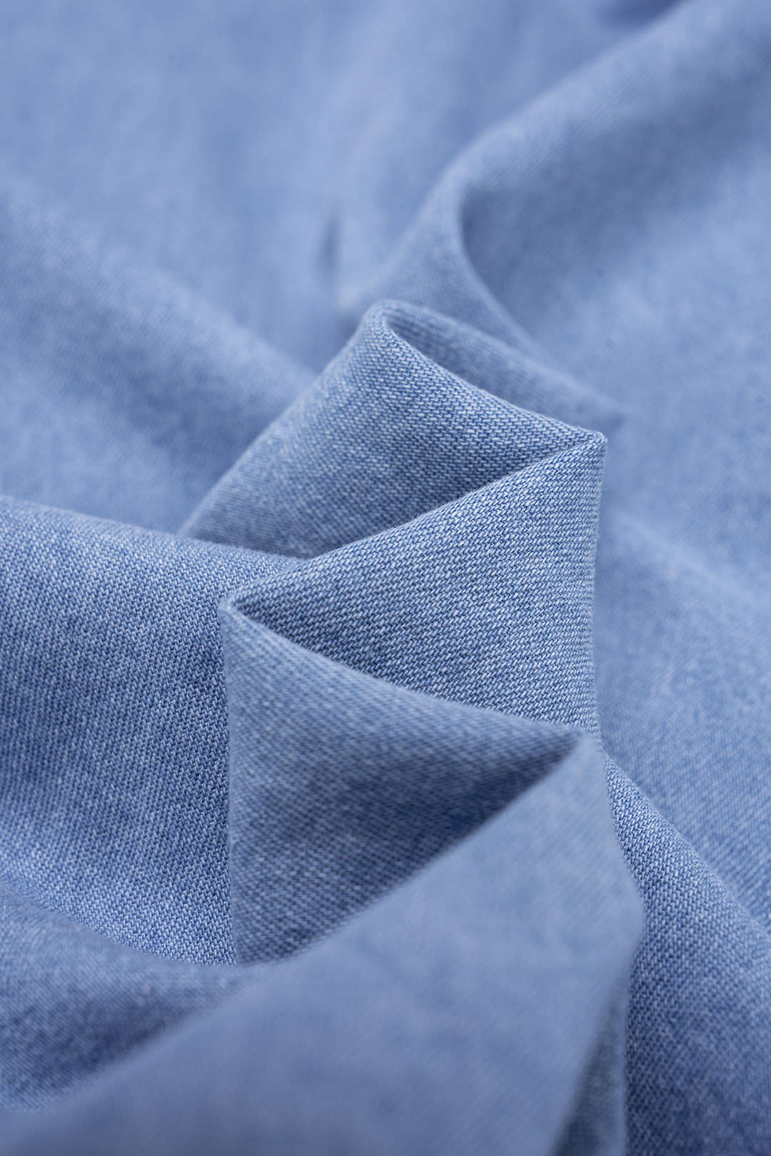 Jeans met ruches, trekkoord en rechte pijp