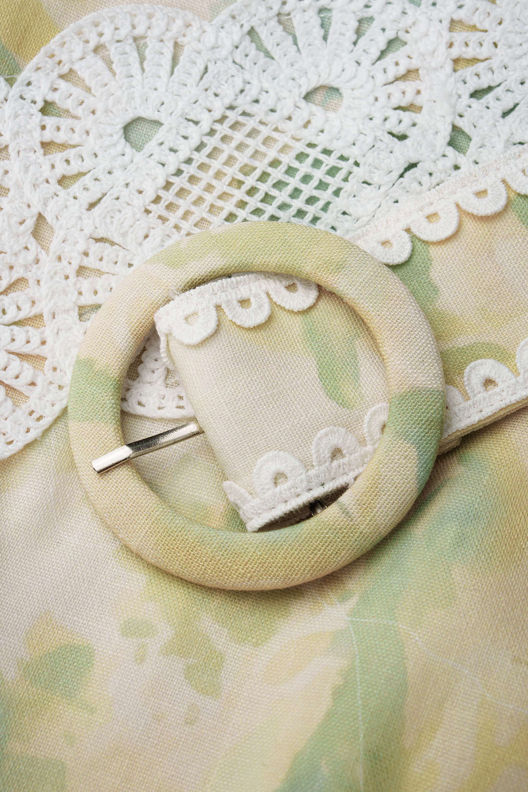 Bloemenprint minirok met riem