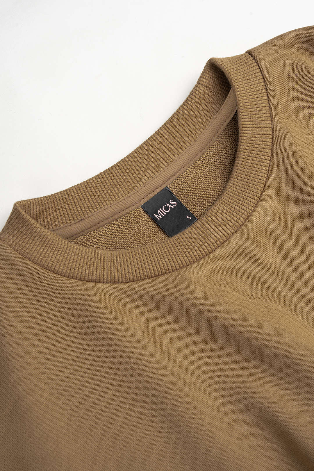 Nova - Patchwork sweater met ronde hals en lange mouwen