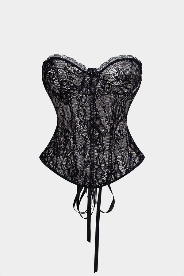 Top met open rug