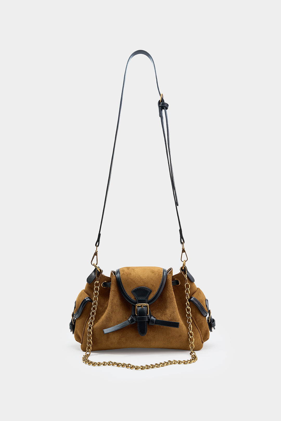 Suède patchwork tas
