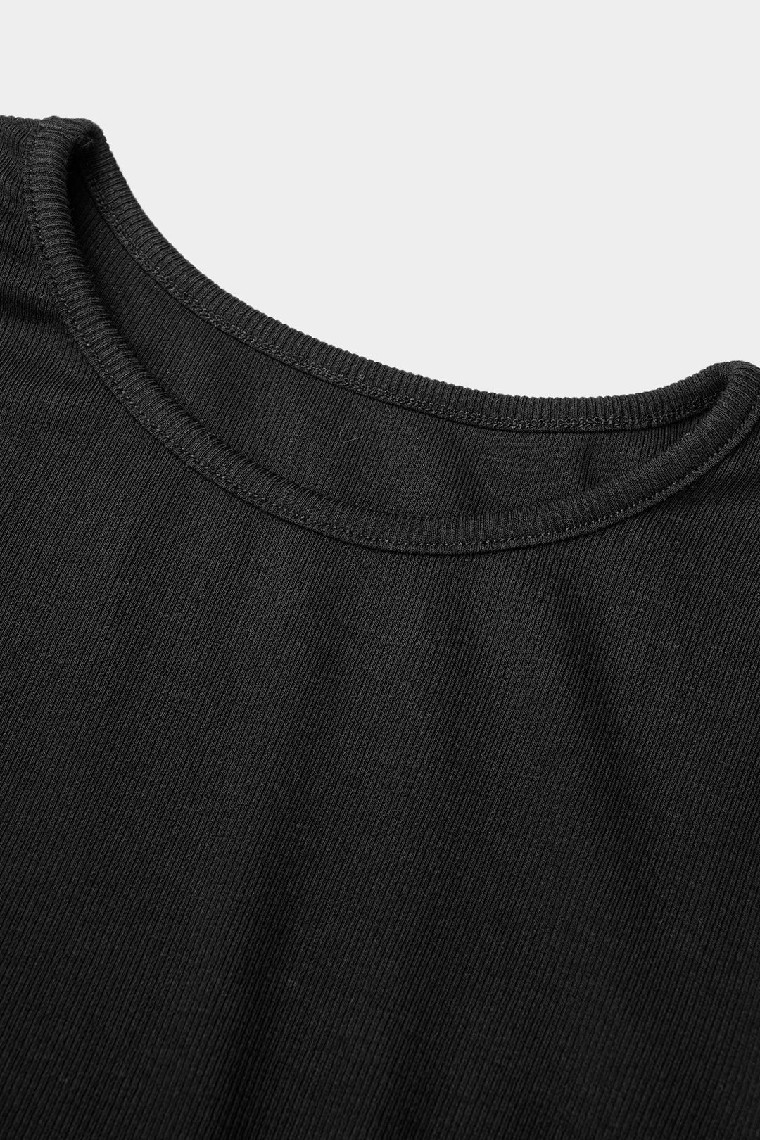 Patchwork top met ronde hals en lange mouwen