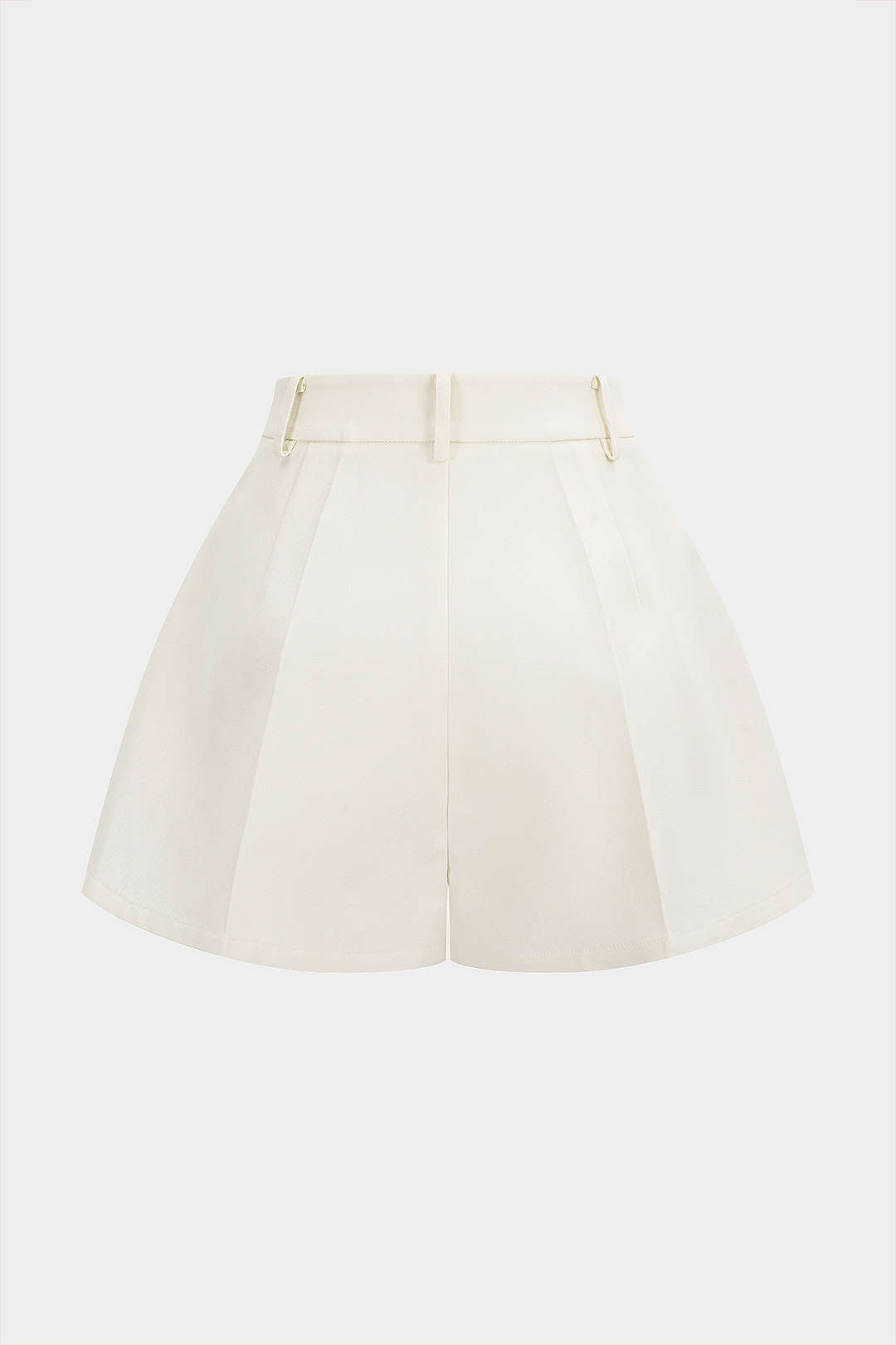 Thea - Effen short met wijde pijpen