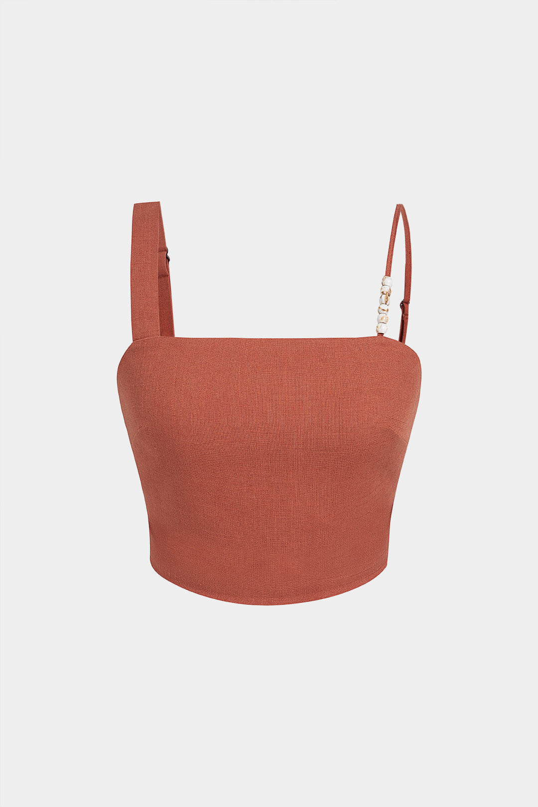 Asymmetrische top met kralen