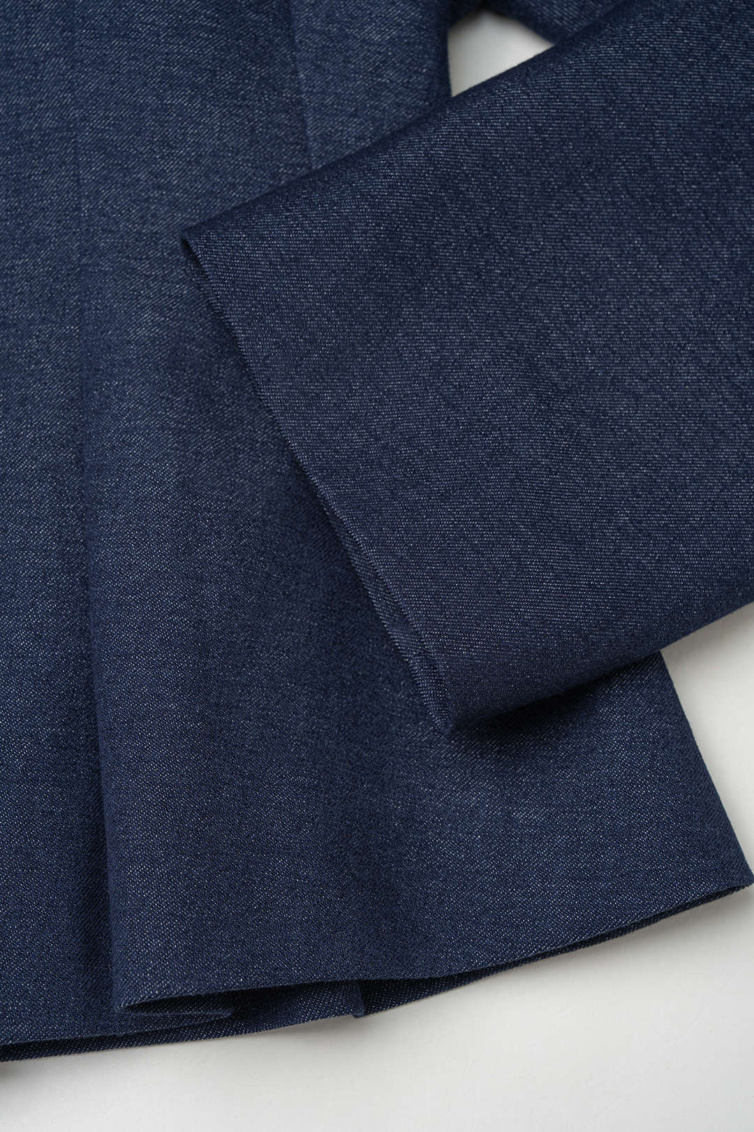 Effen blazer met revers
