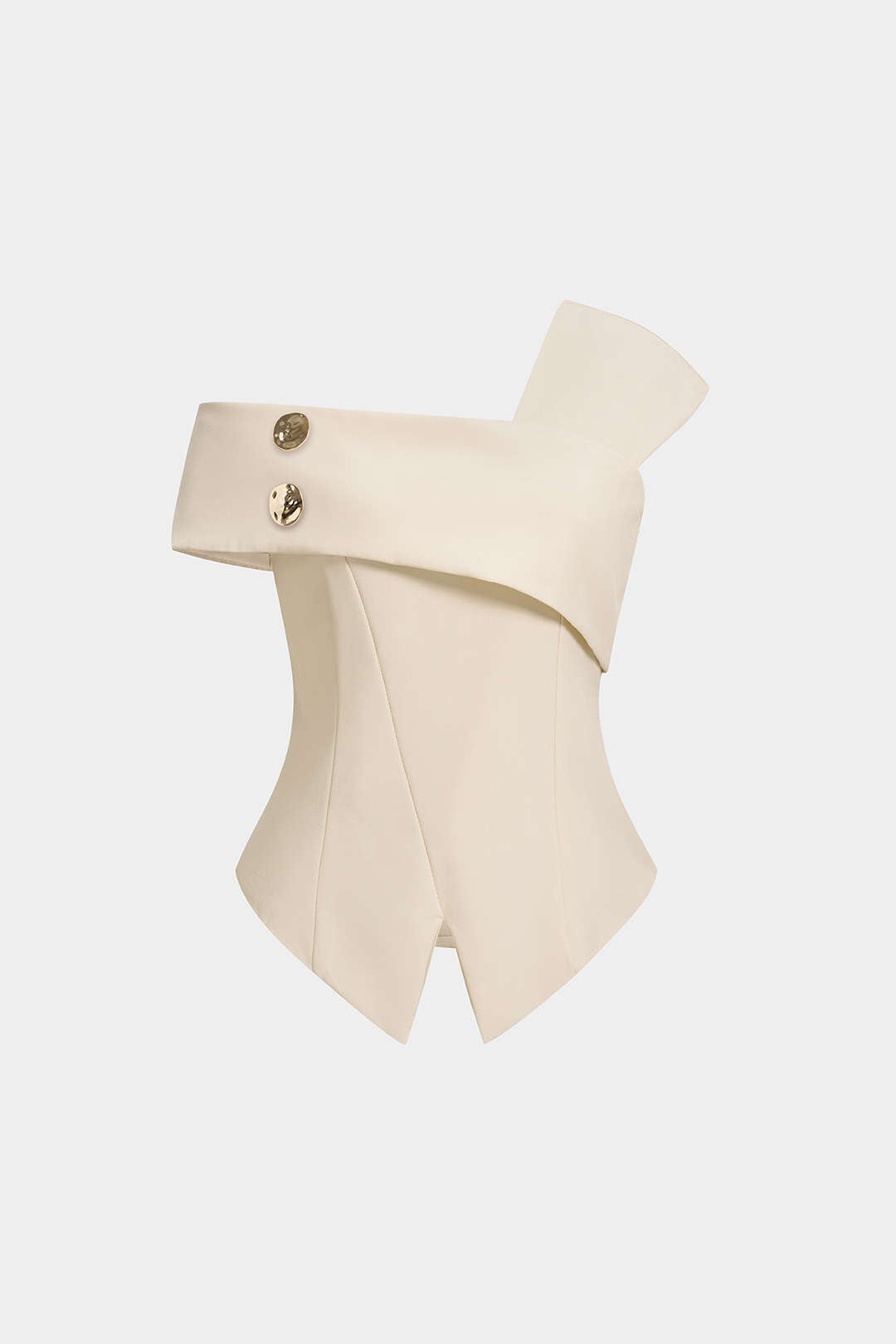 Asymmetrische tanktop met één schouder
