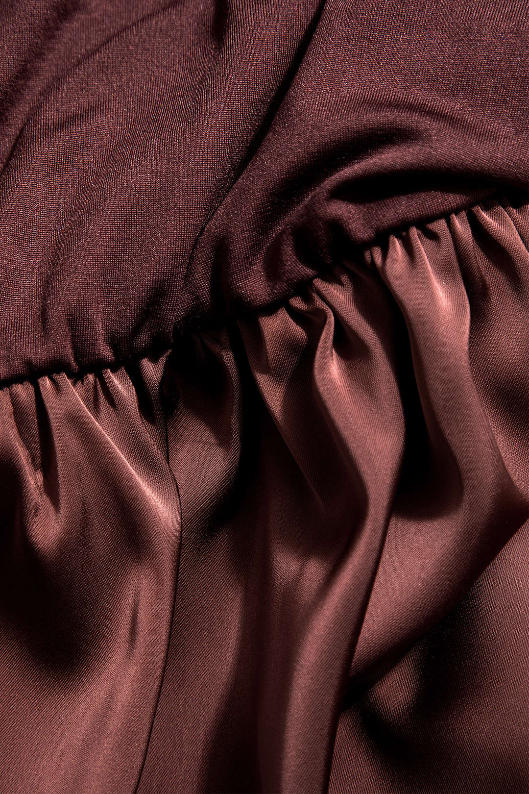 Patchwork satijnen body