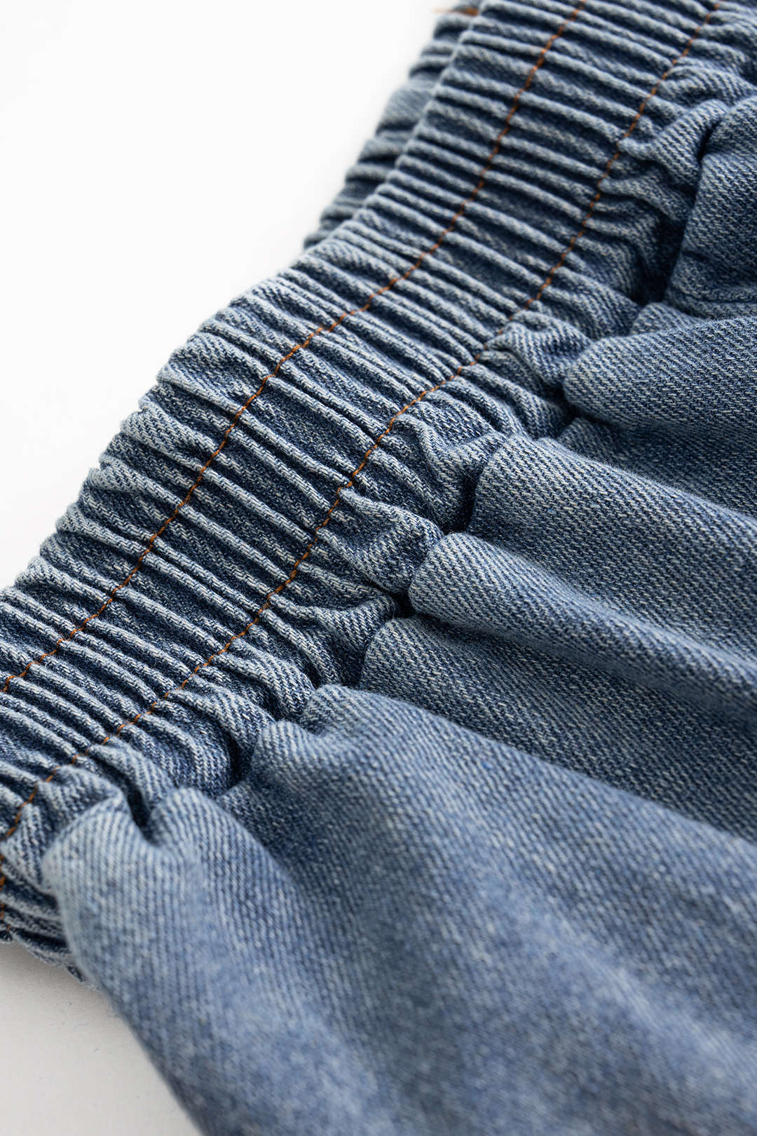 Bo - Denim set met strapless top en jeans