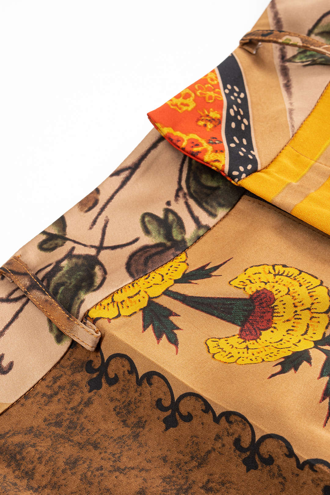 Bloemenprint short