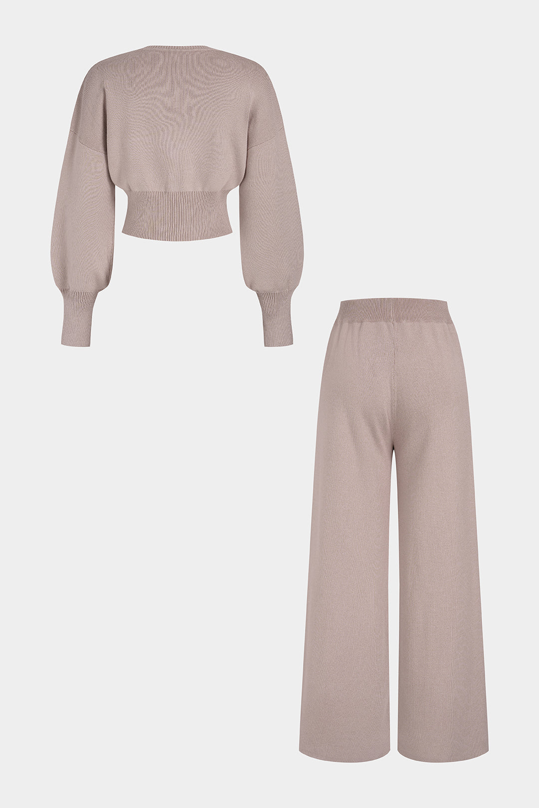 Chloé - Gebreide set met vest en broek