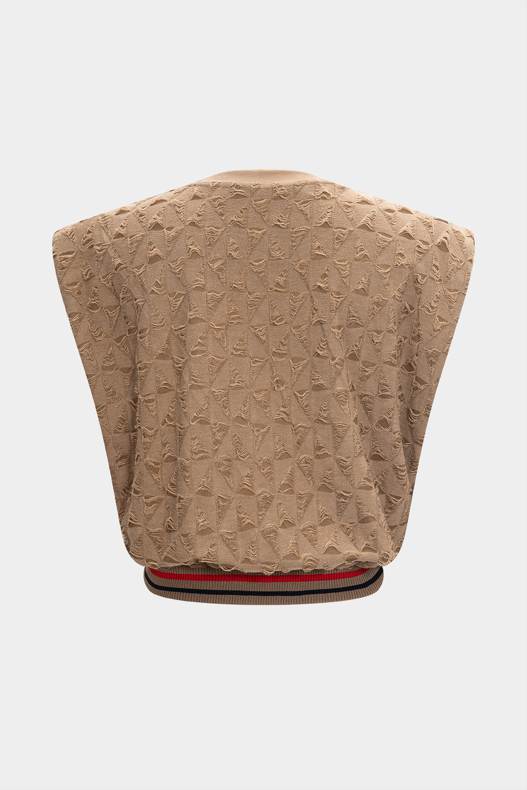 Ripped patchwork T-shirt