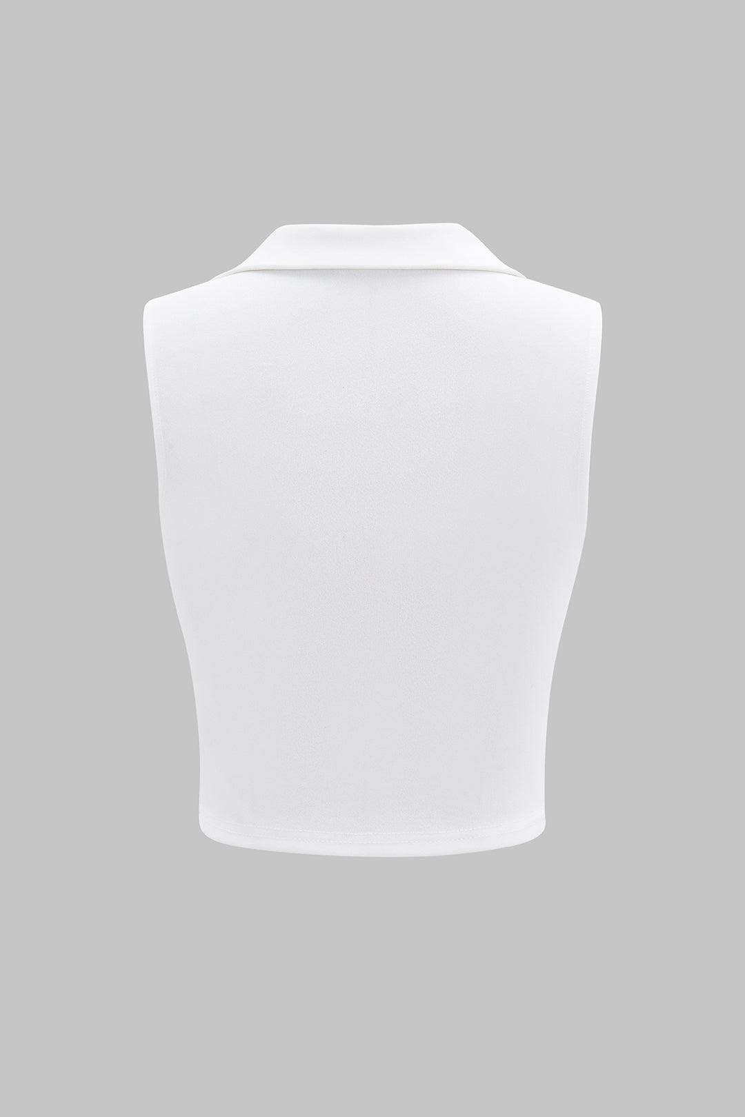 Patchwork tanktop met V-hals