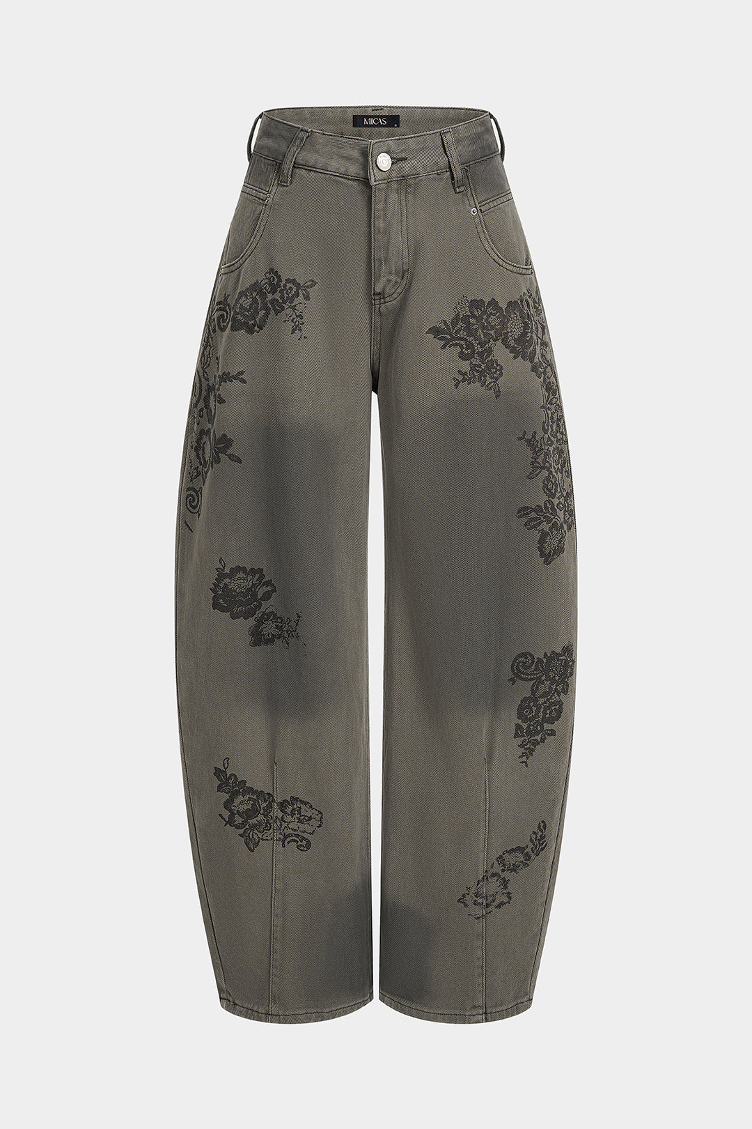 Selin - Bloemenprint jeans