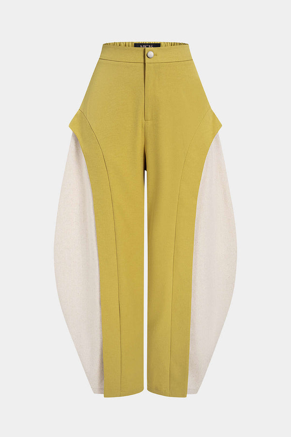 Kaja - Broek met knoopjes en wijde pijpen