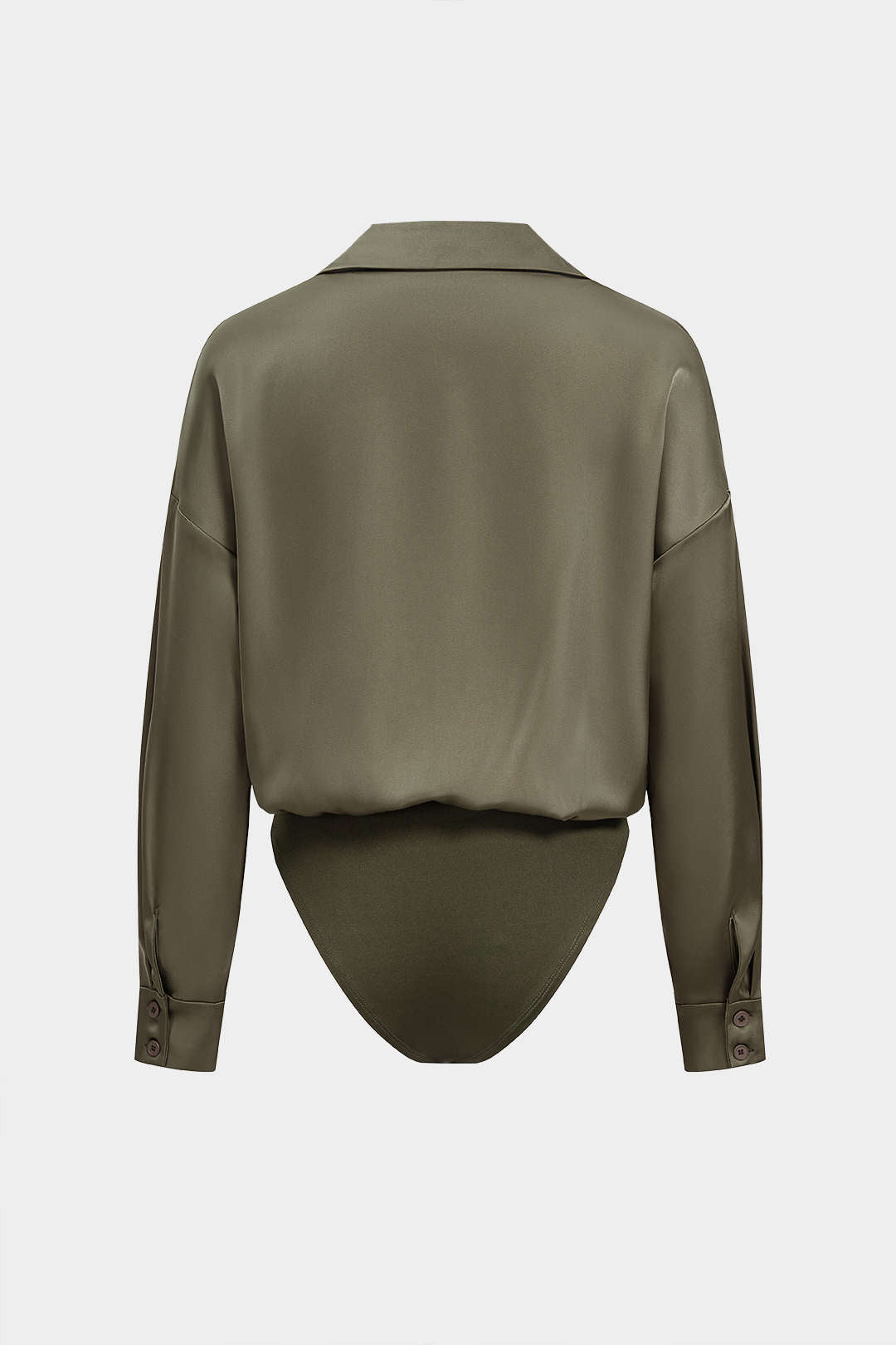 Patchwork satijnen body