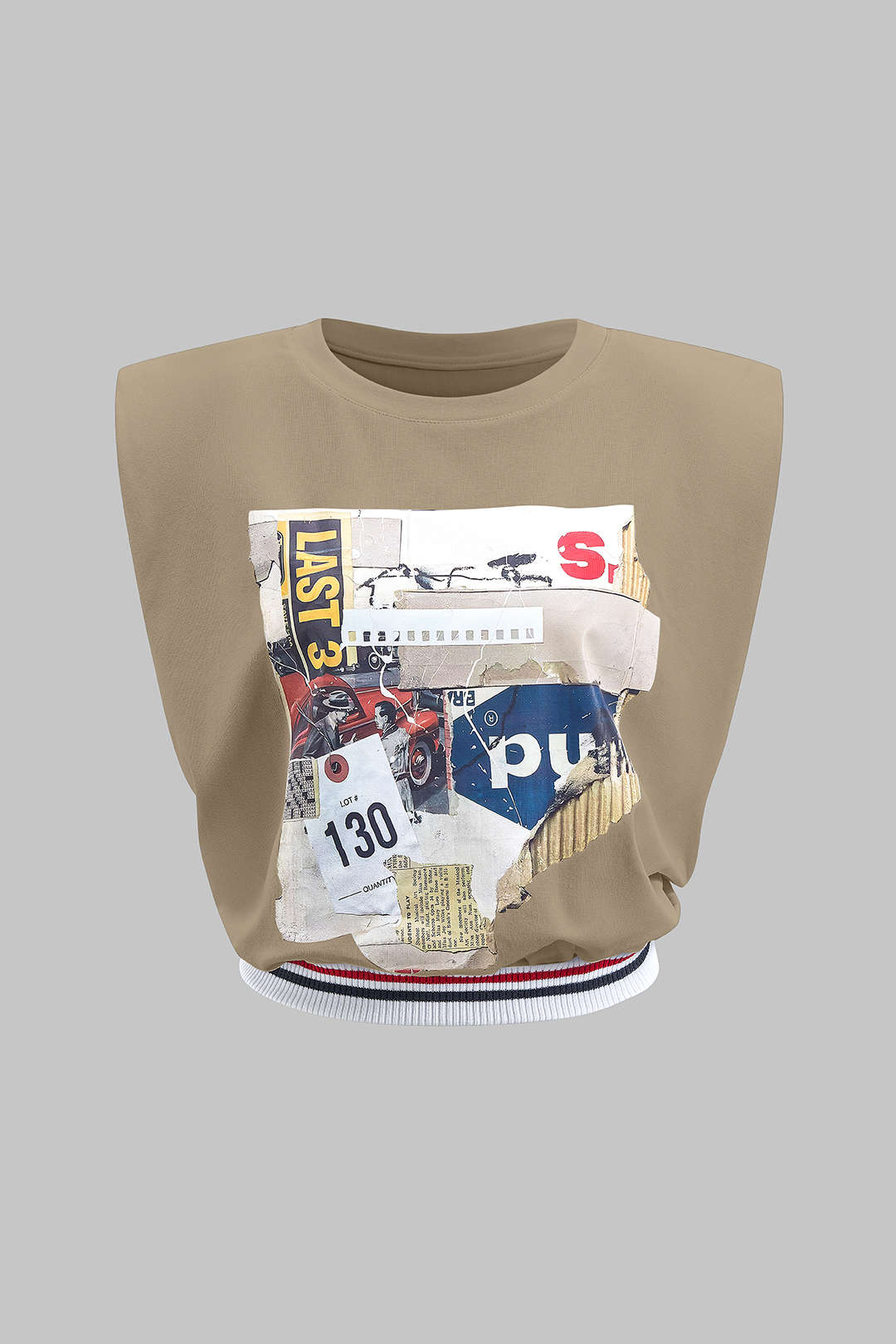 Romy - Mouwloos T-shirt