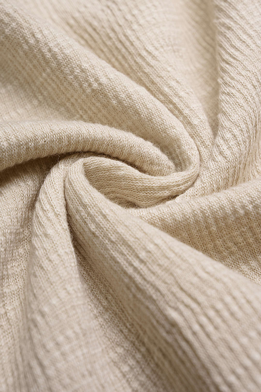 Tanktop met ronde hals en knoopdetail