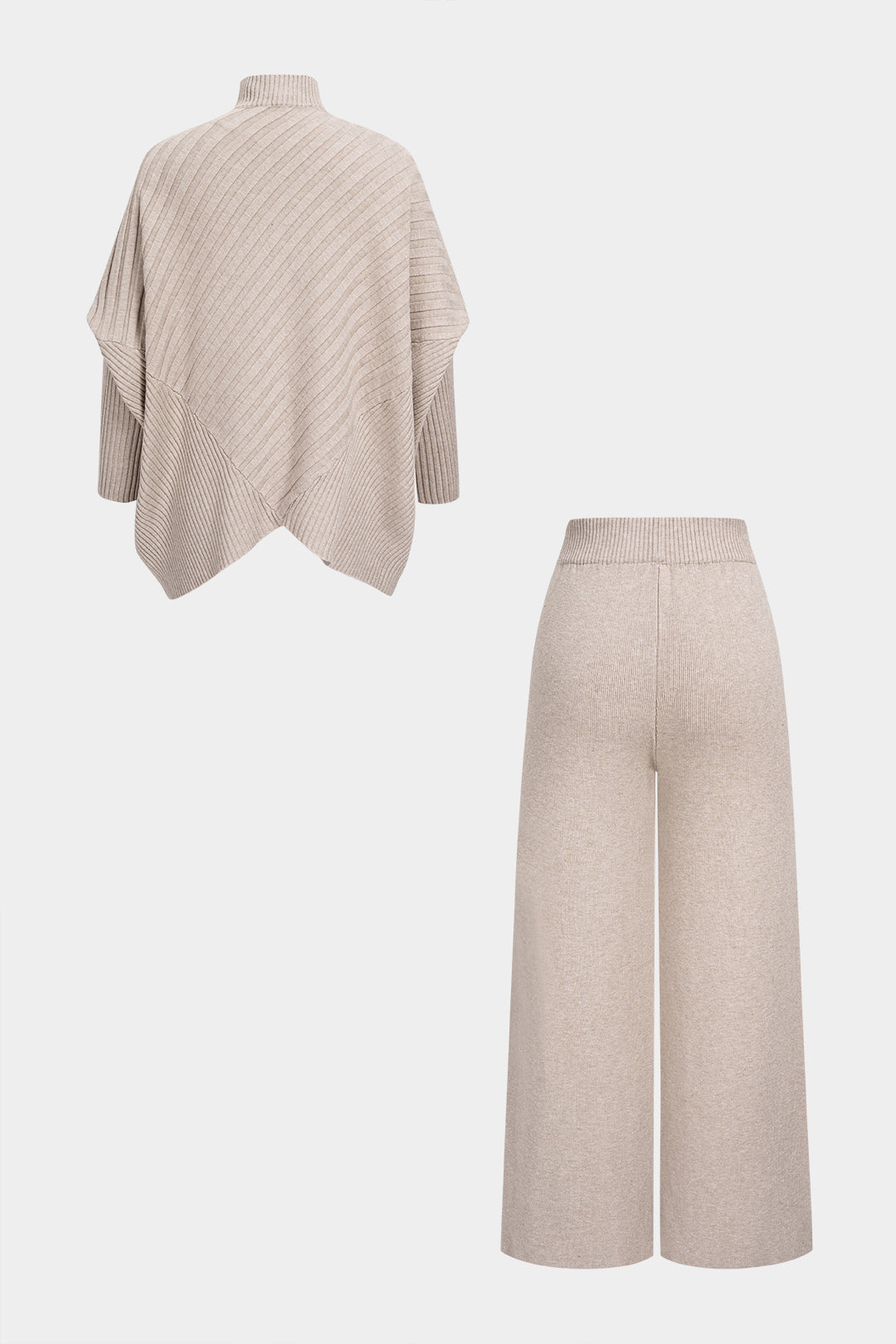 Lou - Gebreide set met top en broek