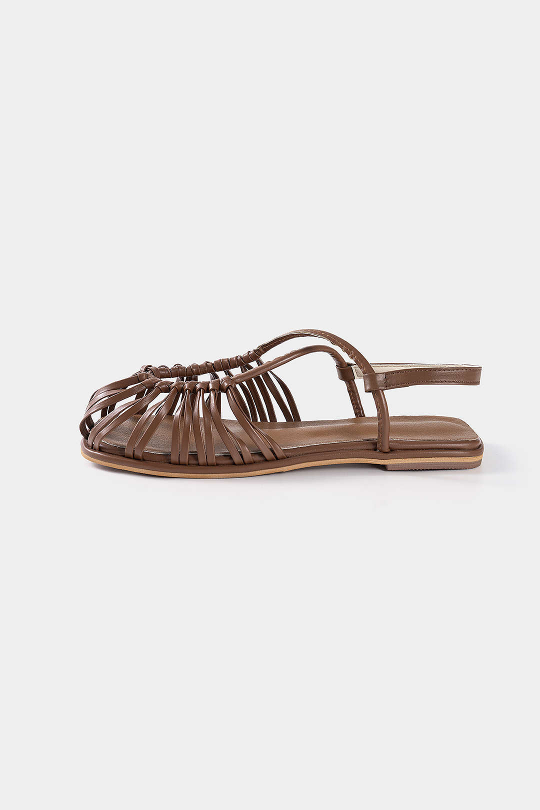Sandalen met opengewerkt detail